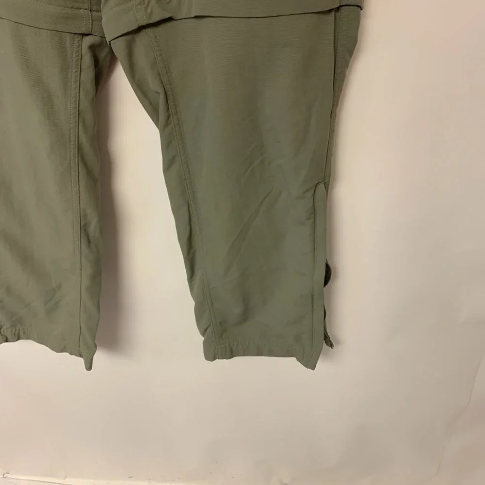 Columbia Mens Pants Size 38W Green Zip Off Legs Gorpcore Rugged Utility Hiking